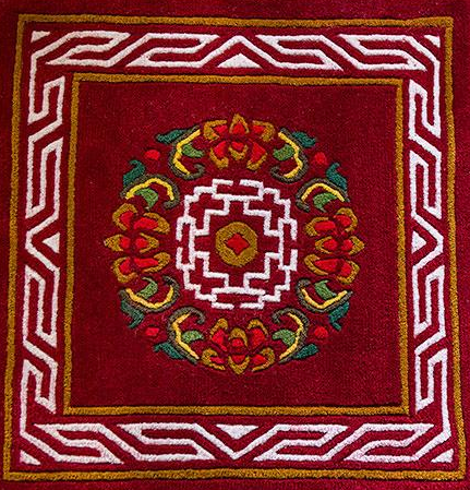 Dhurries/ Floor Covering and Carpets Weaving of Sikkim