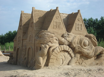 Sand Sculptures of India