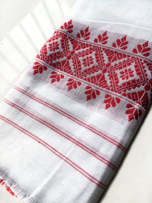 Gamosa/ Sacred Cloth of Assam