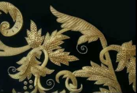 Kasav/ Kasab Work/ Metallic Thread Embroidery of India