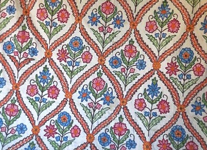 Kashida Embroidery of Kashmir